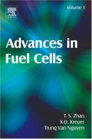 Advances in Fuel Cells cover