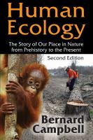 Human Ecology The Story of Our Place in Nature from Prehistory to the Present cover