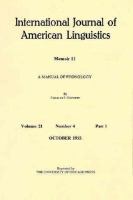 A Manual Of Phonology cover