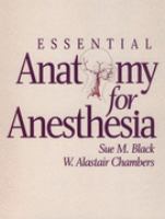 Essential Anatomy for Anesthesia cover