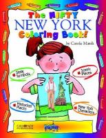 The Nifty New York Coloring Book cover
