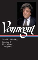 Kurt Vonnegut: Novels 1987-1997: Bluebeard / Hocus Pocus / Timequake : Library of America #273 cover