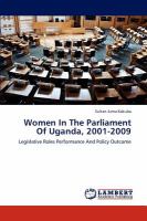 Women in the Parliament of Uganda, 2001-2009 cover