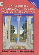 Exploring Microsoft Word for Windows 95, Version 7.0 cover