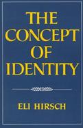 The Concept of Identity cover