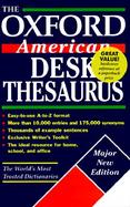 The Oxford American Desk Thesaurus cover