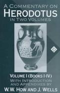 Commentary on Herodotus Books I-IV (volume1) cover