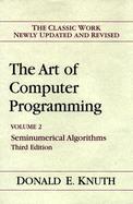 Art of Computer Programming, Volume 2  Seminumerical Algorithms cover