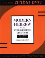 Modern Hebrew for Intermediate Students A Multimedia Program cover