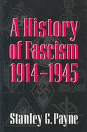 A History of Fascism, 1914-1945 cover