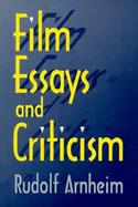 Film Essays and Criticism cover