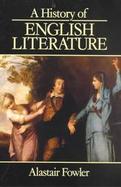 A History of English Literature cover