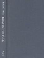 Drafts 1-38, Toll cover