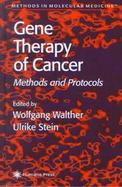 Gene Therapy of Cancer Methods and Protocols cover