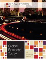 *Global Business Today. Charles W. L. Hi cover