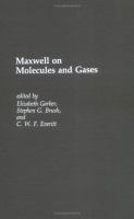 Maxwell on Molecules and Gases cover