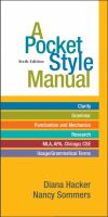 A Pocket Style Manual cover
