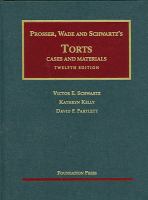 Cases and Materials on Torts cover