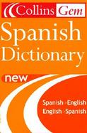 Collins Gem Spanish Dictionary, 5e cover