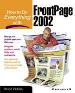 How to Do Everything With Frontpage 2002 cover
