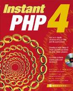 Instant PHP4 with CDROM cover