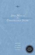 Style Manual for Communication Studies cover