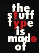 Stuff Type Is Made Of, The cover