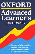 Oxford Advanced Learner's Dictionary: Of Current English cover