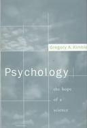 Psychology: The Hope of a Science cover
