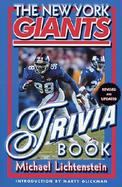 The New York Giants Trivia Book cover