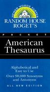 Random House Roget's Pocket American Thesaurus cover