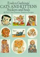 Evelyn Gathings' Cats and Kittens Stickers and Seals cover