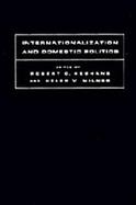 Internationalization and Domestic Politics cover