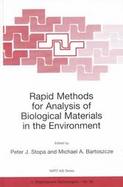 Rapid Methods for Analysis of Biological Materials in the Environment cover