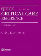 Quick Critical Care Reference cover