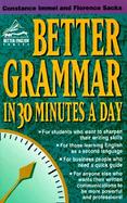 Better Grammar in 30 Minutes a Day cover