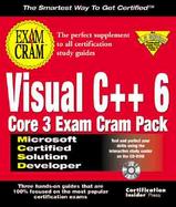 McSd Visual C++ 6 Core 3 Exam Cram Pack with CDROM cover