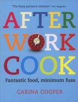 After Work Cook Fantastic Food, Minimum Fuss cover