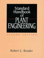 Standard Handbook of Plant Engineering cover