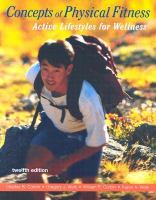 Concepts of Physical Fitness Active Lifestyles for Wellness cover