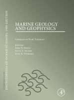 Marine Geology & Geophysics A Derivative of the Encyclopedia of Ocean Sciences cover