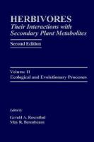 Herbivores Their Interactions With Secondary Plant Metabolites  Ecological and Evolutionary Processes (volume2) cover