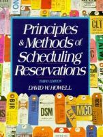 Principles and Methods of Scheduling Reservations cover