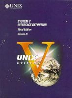 System V Interface Definition cover