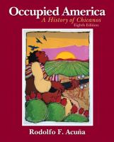Occupied America: History...-Text cover