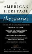 American Heritage College Thesaurus cover