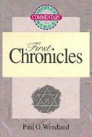 I Chronicles cover