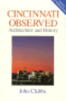 Cincinnati Observed Architecture and History cover