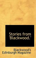 Stories from 'Blackwood.' cover
