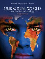 Our Social World : Introduction to Sociology cover